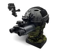 Google per la visione notturna - nero - 1312FT binocoli per la visione notturna infrarossa militari tattici, ricaricabili visori notturni senza mani, 2.7" schermo, 8X Zoom digitale