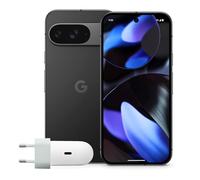 Google Pixel 9 con Caricatore USB-C 45 W - Smartphone Android sbloccato con Gemini, fotocamera avanzata, batteria con 24 ore di autonomia e display Actua da 6,3" - Nero ossidiana, 128GB
