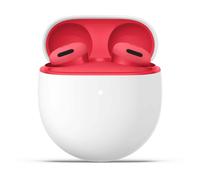 Google Pixel Buds 2a - Auricolari wireless con cancellazione attiva del rumore - Leggeri, comodi e sicuri - Resistenti all'acqua - Compatibili con Bluetooth - Rosso lampone