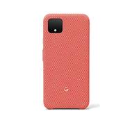 Google Pixel Case per Pixel 4 - Cover protettiva per telefono con tessuto su misura e compatibile con Active Edge, cover ufficiale Pixel, potrebbe essere corallo