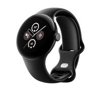 Google Pixel Watch 2 - Il meglio di Google e Fitbit - Misurazione della frequenza cardiaca, gestione dello stress, funzioni di sicurezza - Android - Cassa in alluminio nero opaco - Cinturino sportivo