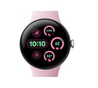 Google Pixel Watch 3 (41 mm) - Cassa color argento lucido - Cinturino rosa quarzo - Wi-Fi