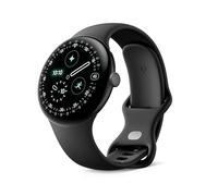 Google Pixel Watch 4 (45 mm) - Smartwatch Android con tracker per fitness e benessere, e assistente virtuale Gemini - Cassa in alluminio nero opaco - Cinturino sportivo nero ossidiana - LTE