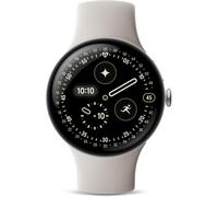 Google Pixel Watch 4 45 mm Wi-Fi / Bluetooth Argento Lucido / Cinturino Porcellana