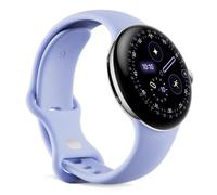Google Pixel Watch 4 WiFi Bluetooth NFC GPS 41mm AMOLED Argento Viola S/L IP68 5ATM SpO2