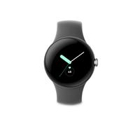 Google Pixel Watch AMOLED 41 mm Digital Touchscreen Argento Wifi GPS (satellite), nero - Nouvo