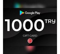Google Play Gift Card 1000 TRY Key - TURKEY