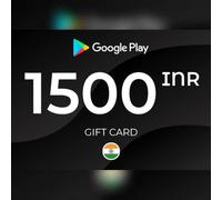 Google Play Gift Card 1500 INR Key - INDIA