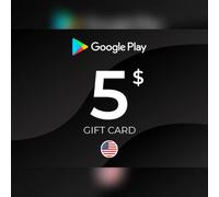 Google Play Gift Card 5 USD Key - UNITED STATES