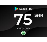 Google Play Gift Card 75 SAR Key - SAUDI ARABIA