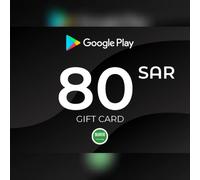 Google Play Gift Card 80 SAR Key - SAUDI ARABIA