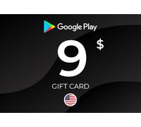 Google Play Gift Card 9 USD Key - UNITED STATES
