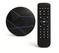 Google TV Box, 8K Ultra HD, 4GB RAM, 64GB ROM, Smart Android TV Box, Streamcast Integrato Compatibile con L'assistenza Vocale Google, Dolby Atmos e Dolby Vision - WiFi 6, Nero. Rendi Smart le tue TV!