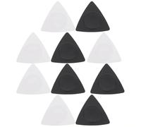 GOOHOCHY 10 Pezzi Plettro per Chitarra in Plastica PC e Abs Leggero 3 Spessori Diversi, Comodo da Impugnare, per Sostituire quello Danneggiato e Accessorio per Ukulele