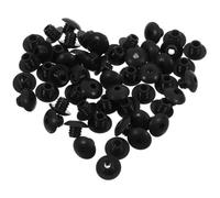 GOOHOCHY 100 Pezzi Anelli di Bloccaggio per Ganci Pannello Forato 1/4", Supporti Stabili per Utensili, Accessori Industriali per Organizzazione Pannelli Forati