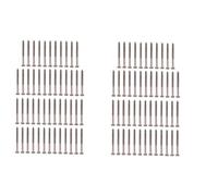 GOOHOCHY 100pezzi Viti Di Montaggio Per Pickup Humbucker Per Chitarra Elettrica e Basso Facili Da Installare Materiale Resistente Accessori Per Chitarra e Basso