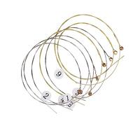 GOOHOCHY 10pezzi Corde Per Lira in Acciaio Inox Tensione Moderata e Suono Kit Completo Accessori Musicali Per Lira Con Risonanza Piena e Stabilità Uniforme Per Musicisti