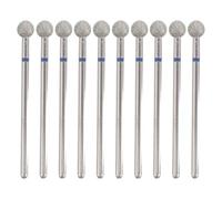 GOOHOCHY 10pezzi Punta per Trapano in Carburo per Unghie per Cuticole Punta per Trapano Grana Grossa per Manicure Russa Professionali per Saloni di Bellezza di Frese per Manicure Russa