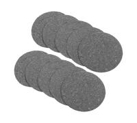 GOOHOCHY 10pezzi Spugne Detergenti Per in Polpa Legno Dischetti Rotondi Struccanti Esfolianti Per Pelli Sensibili Per Pulizia Del Domestico Viaggio