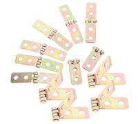 GOOHOCHY 12 Pezzi Cerniere Pieghevoli per Portagioie in Ferro Antiruggine Mini Cerniere Decorative per Scatole di Legno Fai da Te Piccole per Mobili e Lavori Artigianali