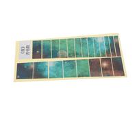 GOOHOCHY 1foglio Adesivi Per Tastiera Chitarra Autoadesivi Decorazioni Creative Per Acustiche Ed Elettriche Stickers Per Fretboard Design e Resistente Facile Applicazione Per Musicisti