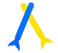 GOOHOCHY 1paio Spatole Per Lingua Plastica Per Strumento Di Allenamento Muscolare Per La Lingua Depressori Colorati Per Migliorare La Parlata Sicuri e Resilienti Per Uso Pediatrico