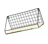 GOOHOCHY 1pezzi Scaffale Portaoggetti Da Parete in Cestino Portaoggetti Semplice Per Dormitorio Forature Per Riporre Foto Piante Libri Cellulari Snack e Altri Oggetti