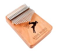 GOOHOCHY 1set Kalimba Strumento Portatile Per Principianti Facile Usare Include Accessori Completamente Equipaggiati
