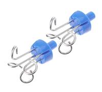 GOOHOCHY 2 Pezzi Ganci Verticali Per Supporto Per Infusione Parti Per Ganci Per Supporto Per Infusione Gancio Per Asta Portaflebo in Acciaio Resistente