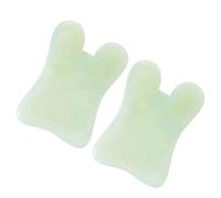 GOOHOCHY 2 Pezzi Natural Scrapping Tool per Massaggio Viso e Corpo Multifunzionale per Donna Rilassante e Benefico per Salute Forma Ergonomica Liscia Facile da Impugnare