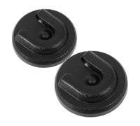 GOOHOCHY 2 pezzi Supporto Microfono Radio Gancio Portatile per Microfono CB con Rotella Staffa Montaggio Stabile per Veicoli e Auto Accessori Compatibili Radio Handheld