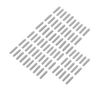 GOOHOCHY 200 pezzi Capsule Protettive per Tine Lavastoviglie Scivolo Organizzatore Salvaspazio per Rack e Accessori Facile Installazione Protezione per Oggetti e Anticorrosione