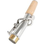 GOOHOCHY 2pezzi Collo Per Saxofono Curvo e Dritto Accessori Professionali Per Sax Soprano Resistente All e Durevole Per Musicisti e Riparazioni Musicali