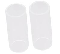 GOOHOCHY 2pezzi Guitar Slide Vetro Bottleneck Per Chitarra Accessori Strumentali Per Musicisti Professionisti