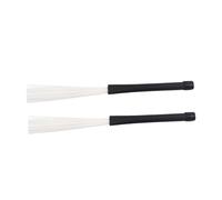 GOOHOCHY 2pezzi Spazzole Per Batteria Nylon Bacchette Per Percussioni Accessori Per Batteria Jazz e Acustica Strumenti Musicali Versatili e Resilienti