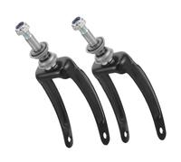 GOOHOCHY 2pezzi Staffa Forcella Ruota Anteriore Rotelle Supporto Freno Mano Cuscinetto Forcella Anteriore Metallo Compatibile Vari Modelli
