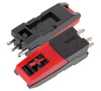 GOOHOCHY 2pezzi Stylus Per Sostituzione Per Accessori Phonograph Compatibile Standard Facile Installare e Resistente All