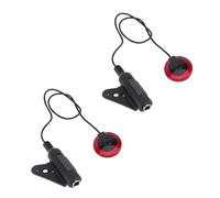 GOOHOCHY 2sets Trasduzione Audio Per Chitarra Violino e Violoncello Installa Trasduttori Piezoelettrici Per Microfono Humbucker