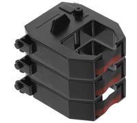 GOOHOCHY 3 Pezzi Nastro per Macchina Timbratrice, Cartuccia Inchiostro Nero in Plastica, Compatibile con ET-3310 ET-4310 ET-3610 ET-3810 ET-3320 per Ufficio e Fabbrica
