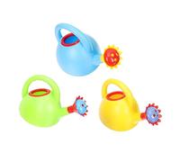GOOHOCHY 3pezzi Giocattoli Per Ragazzo Annaffiatoio Giocattoli Da Bagno Estivi in Plastica Design Sicuro e Confortevole Colori Vivaci Per Sviluppare La Capacità Presa