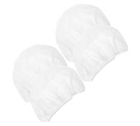 GOOHOCHY 4 Pezzi Cappello Da Cuoco Cappello Da Lavoro Cucina Operaio Fabbrica Alimentare Elastico Servizio Ristorazione