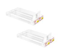 GOOHOCHY 4 Pezzi Espositivo per Sigarette Organizer per Sigarette con Pusher Design e Sostenibile