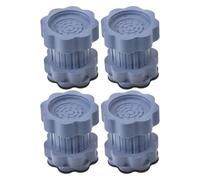 GOOHOCHY 4 Pezzi Piedini Livellatori per Lavatrice e Asciugatrice Cuscinetti Antivibranti Antiscivolo Regolabili per Riduzione Rumore e Assorbimento Urti, Supporto Stabile per Lavatrici