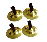 GOOHOCHY 4 Pezzi Pz Cymbali per Danza Rame Strumenti Musicali per Accessori per Spettacoli Danza Facili da Usare e Resilienti Melodie per Intrattenimento