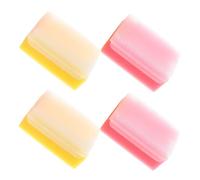 GOOHOCHY 4 Pezzi Spazzola Da Bagno Per Spazzola Sensoriale Per Neonati Per Crosta Lattea