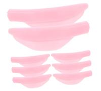 GOOHOCHY 4paia Silicone Lash Perm Pad Per Piegatura Ciglia Strumenti Di Sollevamento e Separatori Per Laminazione Ciglia Facili Da Usare e Comodi Per Professionisti e Privati
