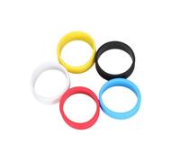 GOOHOCHY 5 Pezzi Nastro Grip per Racchette da Tennis e Squash Super Assorbente Antiscivolo Sottile e Morbido per Maggior Controllo e Comfort Adatto a Racchette da Tennis, Badminton e