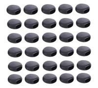 GOOHOCHY 500 pezzi Fibbia Regolabile per Accessori Professionali in Plastica Nera Regolatore Antiscivolo per Mantenere la Copertura Facciale in Posizione Adatti Diverse Esigenze di