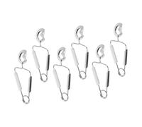 GOOHOCHY 6pezzi Pinze Per Lumache in Acciaio Resistente Al Calore Utensili Da Cucina Per Uso Quotidiano e Ristorante