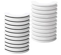 GOOHOCHY Adesive per Finte per Applicazione Facile Autoadesive in Gomma Resina Impermeabili e Resistenti al, Confezione da 2 Scatole 20